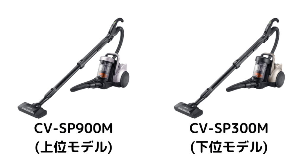 CV-SP900MとCV-SP300Mの本体カラー