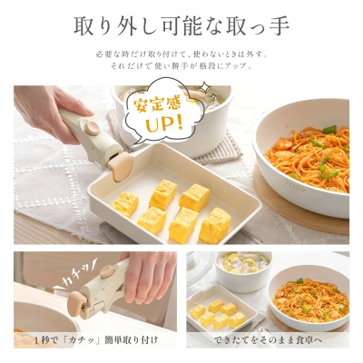 PASSOフライパン13点セットの特長