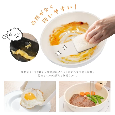 PASSOフライパン13点セットの特長