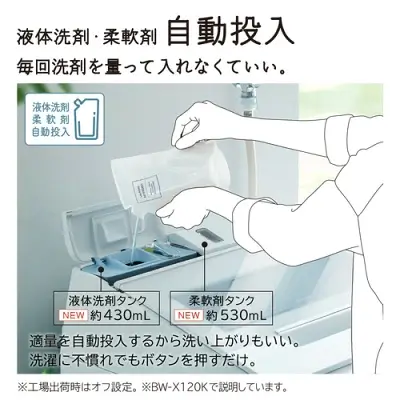 新型BW-X100Kの特長
