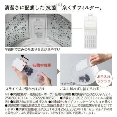 新型BW-V70Kの特長