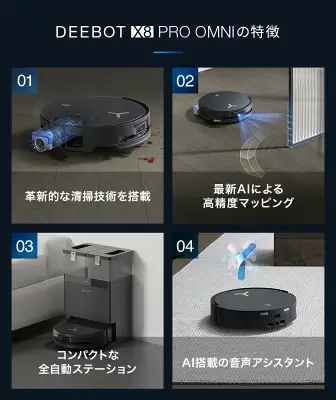 X8 PRO OMNIの特長