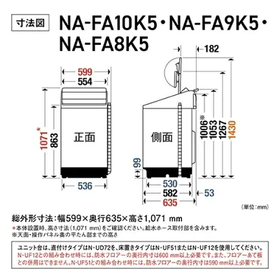 新型NA-FA9K5の特長