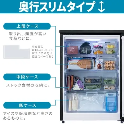 アイリスオーヤマのスキマックスの特長