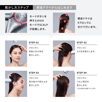 リファ ビューテックドライヤーBXの特長