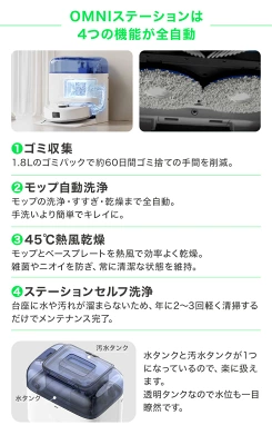 DEEBOT miniの特長