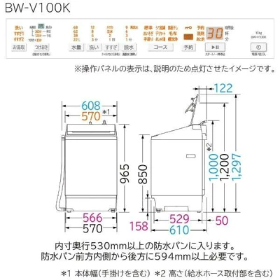 BW-V100Kの特長