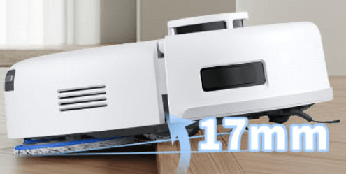 DEEBOT miniの乗り越えられる段差の高さは17mm