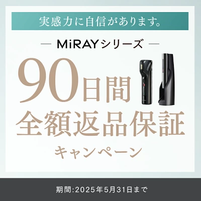 90日間全額返金保証