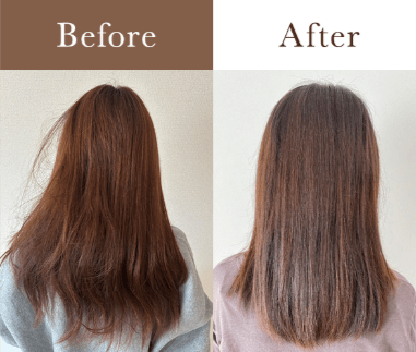 87saku(ハナサク)ヘアドライヤーは髪がパサつかず、指通りが滑らかになる