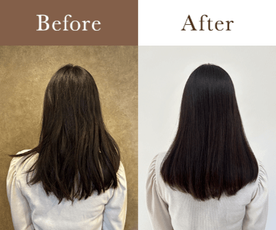 87saku(ハナサク)ヘアドライヤーは髪がパサつかず、指通りが滑らかになる