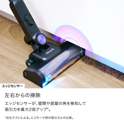 シャーク掃除機のヘッド性能