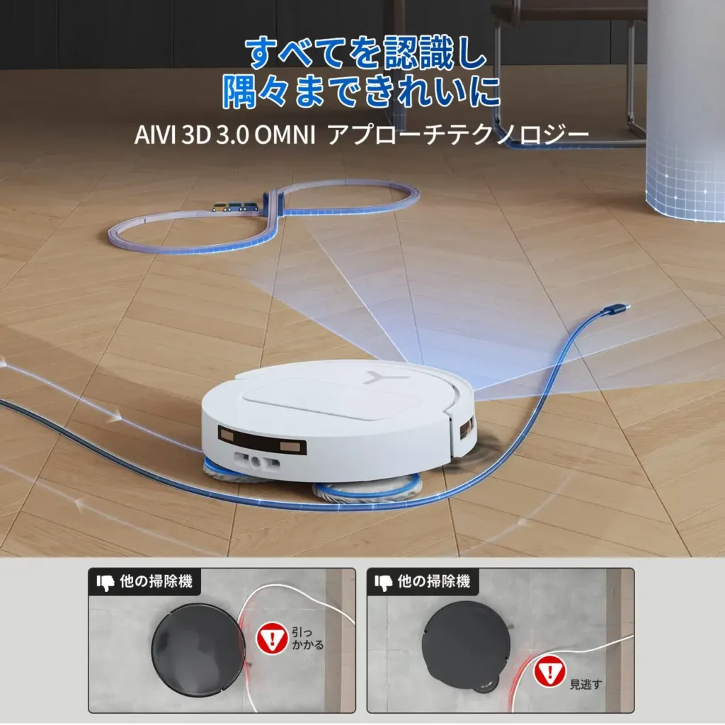 賢く障害物を避ける「AIVI™ 3D」&「TrueDetect™ 3D」