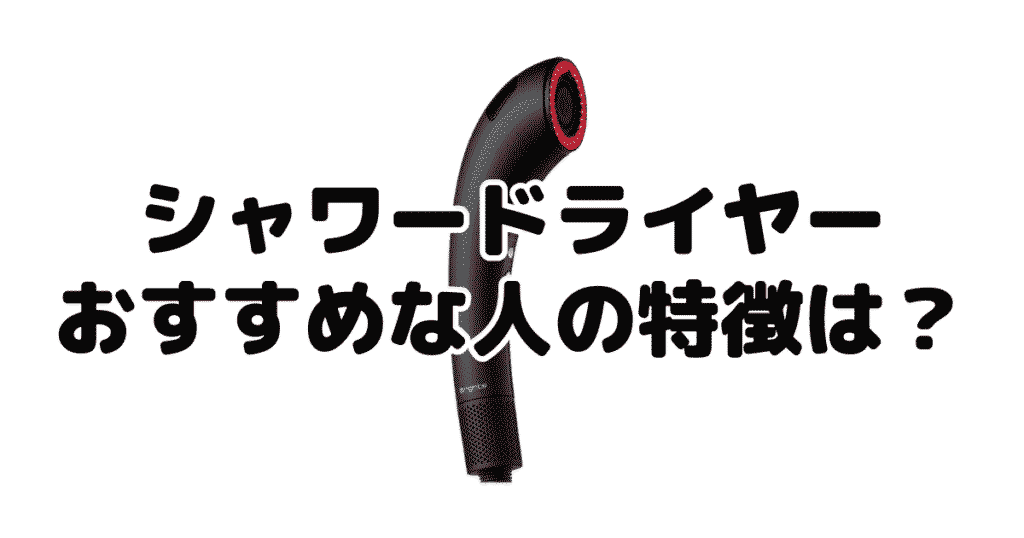 ブライトシャワードライヤーがおすすめな人・おすすめじゃない人