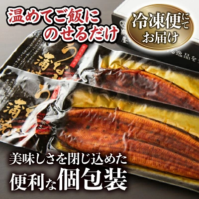 国産 うなぎ 蒲焼 2尾 計400g～3尾 計600g（佐賀県上峰町）