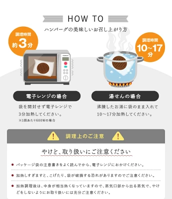 ベストな４種ハンバーグから選べる４個～20個セット（福岡県新宮町）